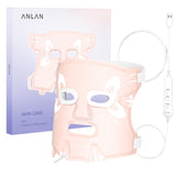 ANLAN 01-AGZMZ21-04E - Masque LED visage 5 couleurs étanche IPX7 : housse de rangement