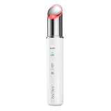 ANLAN 08-AMYY31-02A - Masseur contour des yeux EMS et lumière LED : tête inclinée
