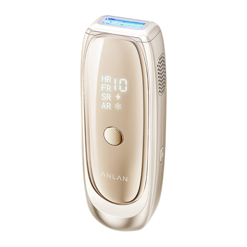 ANLAN 02-ATMY52-0RE - Épilateur à lumière pulsée IPL 10 niveaux : face