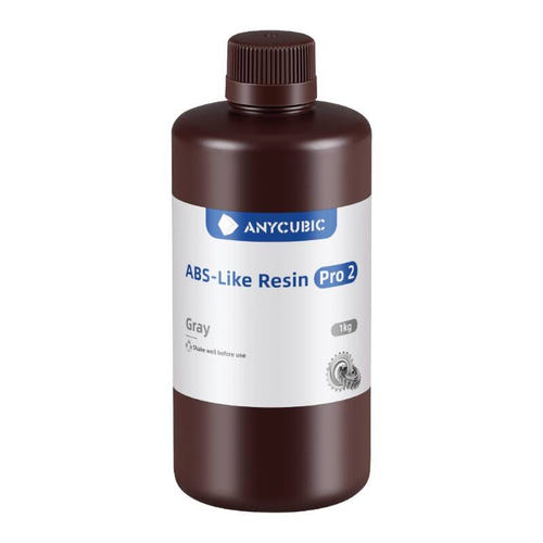 ANYCUBIC ABS-Like Resin Pro 2 - Résine 3D LCD/DLP 365-405 nm, grise : pièces techniques imprimées