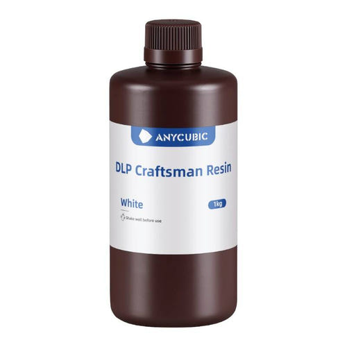 ANYCUBIC Craftsman - Résine 3D DLP nano-céramique 365-405 nm, blanche : flacon résine DLP blanc