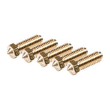 ANYCUBIC - Lot de 5 buses laiton 0,4 mm pour imprimantes série Kobra 2 : filetage usiné précision