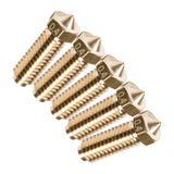 ANYCUBIC - Lot de 5 buses laiton 0,4 mm pour imprimantes série Kobra 2 : conduction thermique