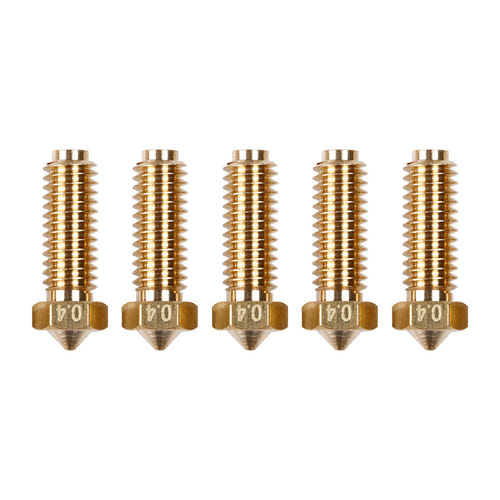 ANYCUBIC - Lot de 5 buses laiton 0,4 mm pour imprimantes série Kobra 2 : cinq buses laiton anycubic