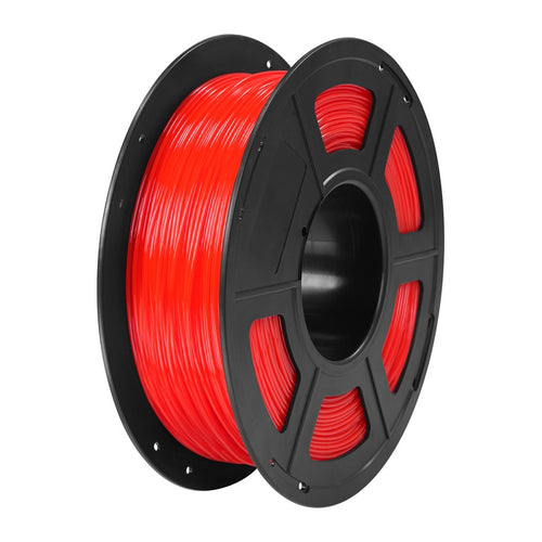 ANYCUBIC IPHTPCR-102 - Filament TPU flexible 1 kg, rouge translucide - visuel 1