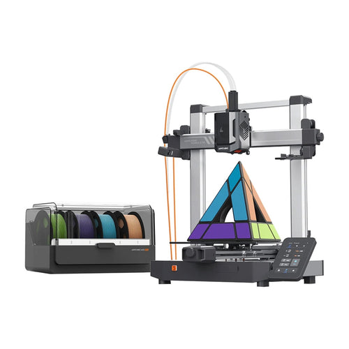 ANYCUBIC Kobra 3 V2 Combo - Imprimante 3D multicolore avec module ACE Pro - visuel 1