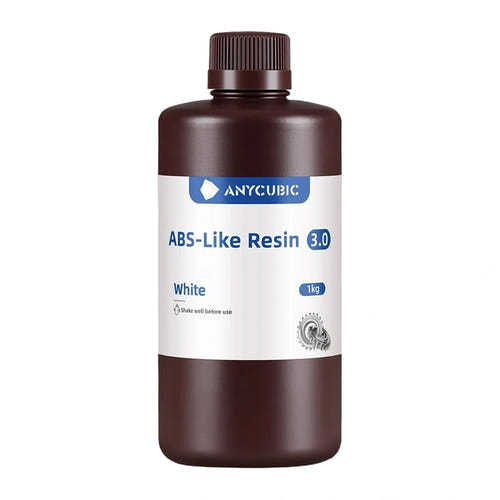 ANYCUBIC ABS-Like Resin 3.0 Blanc - résine 3D résistante aux chocs : vue arrière