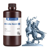 ANYCUBIC ABS-Like Resin 3.0 - Résine 3D grise pour pièces mécaniques : bouteille résine ABS like 3 0 grise anycubic