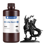ANYCUBIC ABS-Like Resin 3.0 Noir - résine 3D résistante aux chocs : flacon résine anycubic ABS like noir