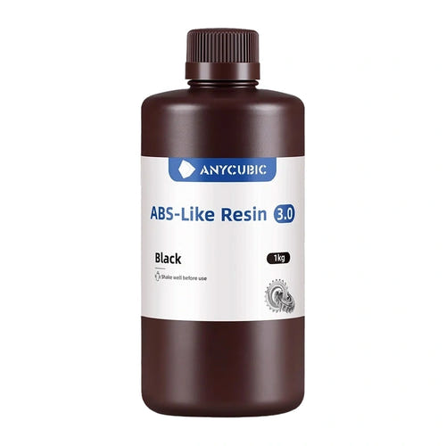 ANYCUBIC ABS-Like Resin 3.0 Noir - résine 3D résistante aux chocs : vue arrière