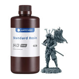 ANYCUBIC Standard Resin HD grise - résine UV 1 kg : flacon résine UV anycubic grise