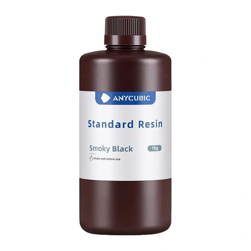 ANYCUBIC Standard Resin noire - Résine 3D 1 kg : bouteille résine 3D noire anycubic