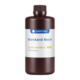 ANYCUBIC Standard Resin transparente jaune - Résine 3D 1 kg : bouteille résine 3D jaune anycubic