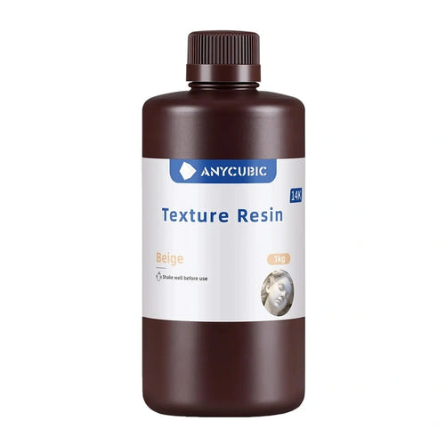 ANYCUBIC Texture Resin beige - résine 3D mate 1 kg : flacon résine texture beige
