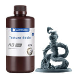 ANYCUBIC Texture Resin HD grise - résine 3D mate 1 kg : flacon résine texture HD grise