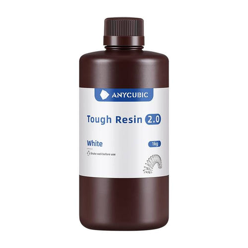 ANYCUBIC Tough Resin 2.0 IPSSXWH-101A - Résine 3D LCD/DLP 1 kg, blanche - visuel 1
