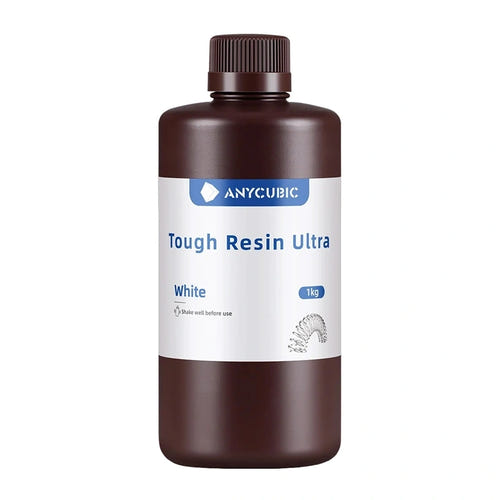 ANYCUBIC Tough Resin Ultra blanche - résine 3D résistante : flacon résine anycubic tough resin ultra