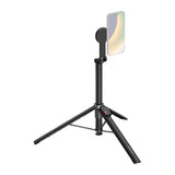 AOCHUAN K1L-C - Support magnétique trépied pour smartphone avec suivi (noir) : plage