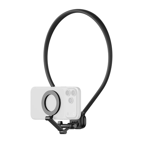 AOCHUAN Free MG1 - Support de cou magnétique pour smartphone (noir)