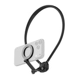 AOCHUAN Free MG1 - Support de cou magnétique pour smartphone (noir) : sac