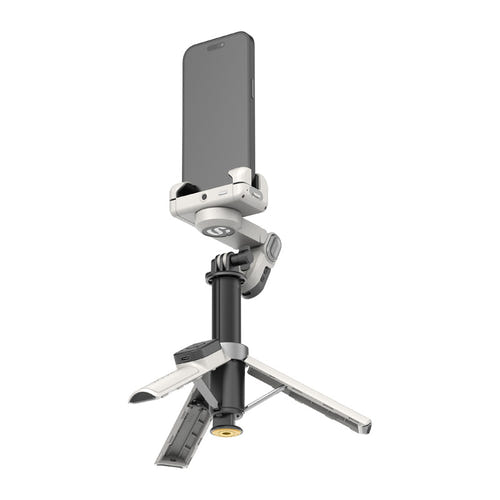 AOCHUAN Smart M3 Pro mini - Stabilisateur smartphone 4-en-1 avec suivi IA (blanc)