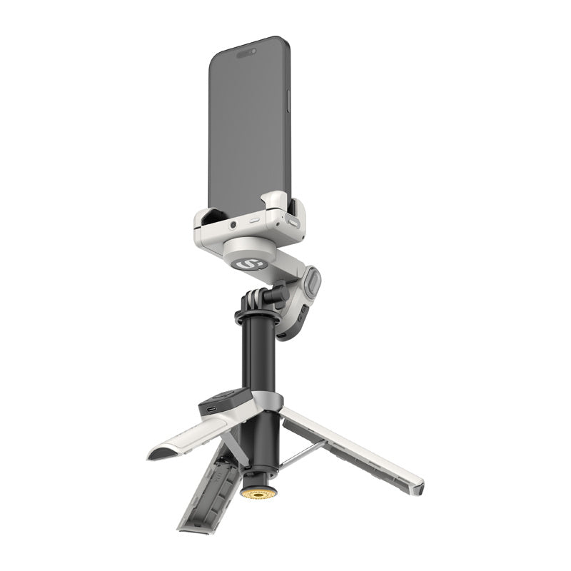 AOCHUAN Smart M3 Pro mini - Stabilisateur smartphone 4-en-1 avec suivi IA (blanc) - visuel 1