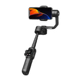 AOCHUAN S2 - Stabilisateur 3 axes avec écran OLED et batterie 5200 mAh (noir) : face