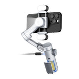 AOCHUAN X Pro RGB - Stabilisateur 3 axes avec lampe RGB pour smartphone (gris) : nuit