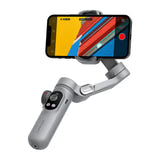 AOCHUAN X Pro Standard - Stabilisateur 3 axes pour smartphone (gris) : plié