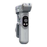 AOCHUAN X - Stabilisateur 3 axes avec suivi et éclairage (gris) : plié