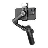 AOCHUAN X2 RGB - Stabilisateur 3 axes avec module lumineux (noir) (vue 3)