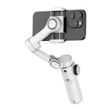 AOCHUAN X2 - Stabilisateur 3 axes pour smartphone (blanc) : écran contrôle