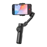 AOCHUAN X2 - Stabilisateur 3 axes avec bras de 20 cm pour smartphone (noir) : panneau contrôle