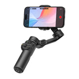 AOCHUAN X2 - Stabilisateur 3 axes avec bras de 20 cm pour smartphone (noir) : skateboard