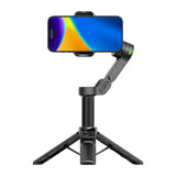 AOCHUAN X3 - Stabilisateur 3 axes avec module IA et perche (noir) : terrain