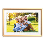 ARZOPA D10 - Cadre photo numérique tactile 10,1 pouces, or : affichage portrait paysage