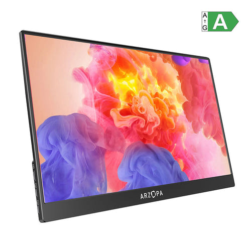 ARZOPA A1 M - Écran portable 17,3 pouces Full HD IPS avec effet surround Dolby Atmos