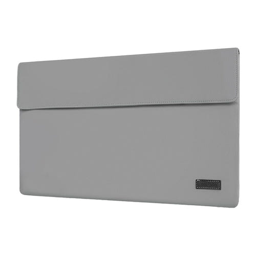 ARZOPA - Housse pour écran portable jusqu'à 14 pouces, cuir synthétique gris : grise