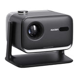 Aurzen Boom Mini - Vidéoprojecteur Full HD 500 ANSI lumens Google TV, noir : vue de face