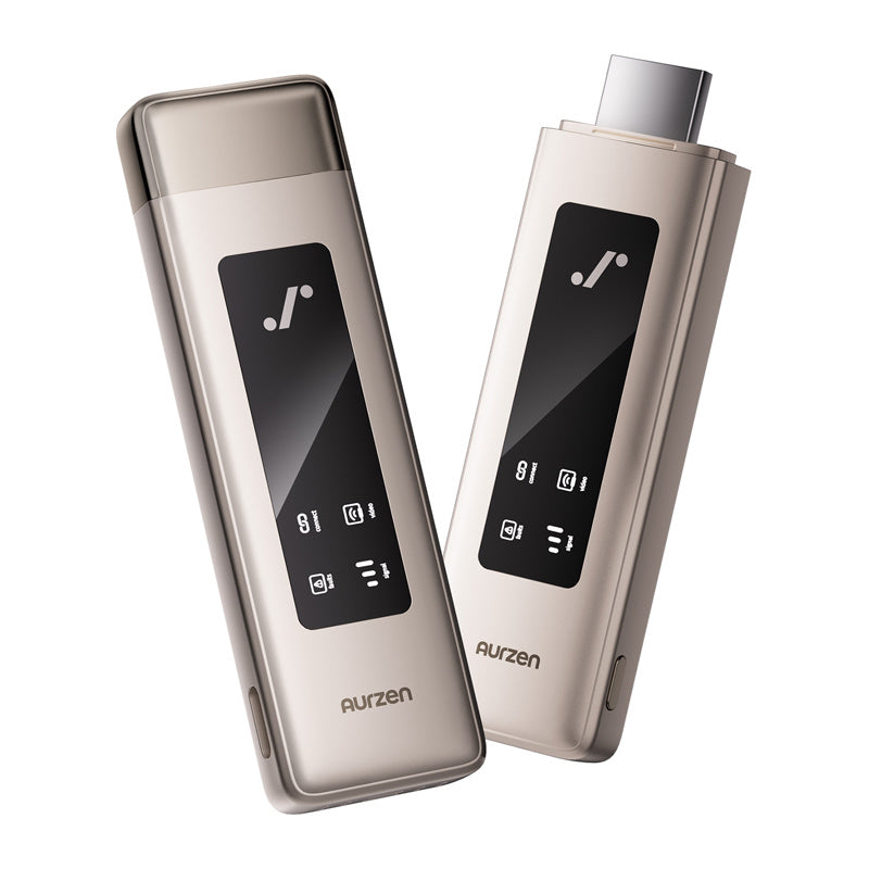Aurzen CastPlay - Adaptateur HDMI sans fil, recopie Full HD 60 images/s jusqu'à 30 m - visuel 1