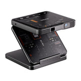 Aurzen ZIP Cyber - Vidéoprojecteur portable pliable DLP 720p, 100 lumens ANSI : projection plafond table de nuit