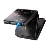 Aurzen ZIP Cyber - Vidéoprojecteur portable pliable DLP 720p, 100 lumens ANSI : triple charnière Z fold ouverte