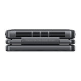 Aurzen ZIP - Vidéoprojecteur portable pliable DLP 720p, coloris gris : mode vertical plein écran gris