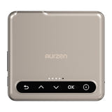 Aurzen ZIP - Vidéoprojecteur portable pliable DLP 720p, coloris or : charnière réglable vue profil