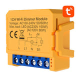 AVATTO DMS16-2 - Module interrupteur connecté Wi-Fi 2 canaux : boîtier encastré invisible