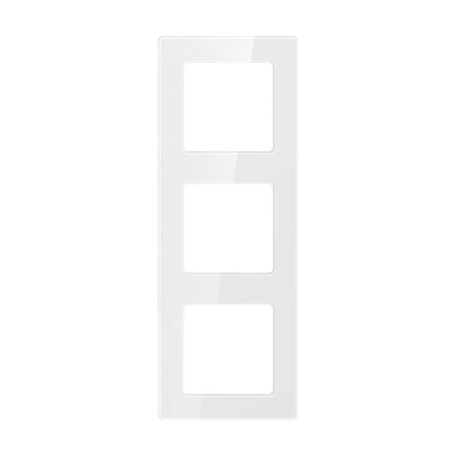 AVATTO N-TS10-Frame-W3 - Cadre triple pour interrupteurs, blanc