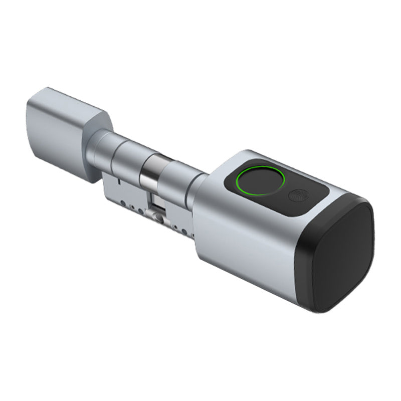 AVATTO SDL-V1-S100 - Cylindre de serrure connecté 100 mm, empreinte, code et badge, argent - visuel 1