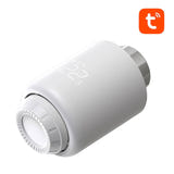 AVATTO TRV07 - Tête thermostatique connectée ZigBee 3.0 pour radiateur, blanche : afficheur LCD consigne température