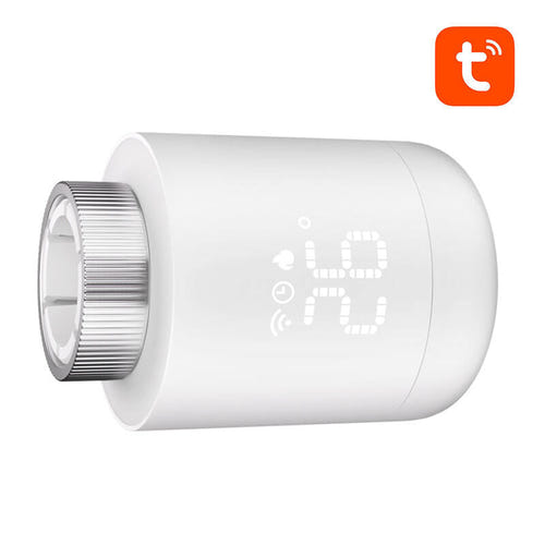 AVATTO TRV16 - Tête thermostatique connectée ZigBee pour radiateur, filetage M30 x 1,5 : adaptateurs radiateur fournis