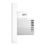 AVATTO TS20-EU-W3 - Interrupteur tactile connecté Wi-Fi 3 voies : trois circuits salon
